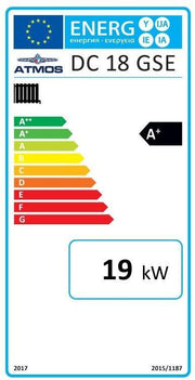 Holzgasifikācijas katls Atmos GSE sērija 19 kW - Efektīva apkure ar skārienregulāciju 🌲🔥 - GEMA veikals
