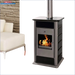 Brennender Holzofen Wasserführend Alicante von Schmitzker 14,5 kW, energieeffizient