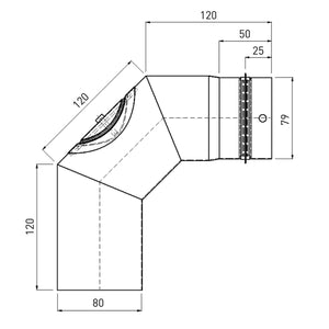 Rauchrohr für Pelletöfen - GEMA Shop