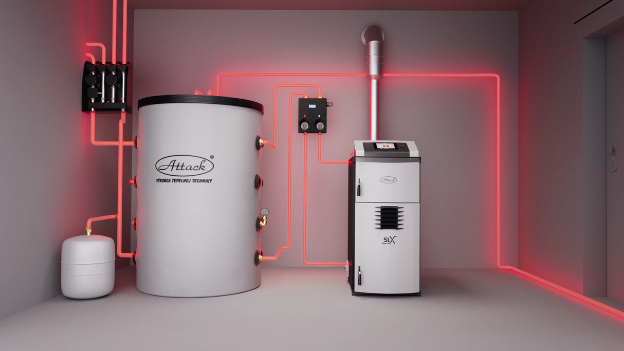 Αεριοποιητής ξύλου 30 kW ATTACK SLX 30 Lambda