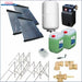 🔧 Solarpaket HP22: Röhrenkollektoren, Tank, Pumpensystem & Zubehör für effiziente 🌞 Energiegewinnung auf Flachdächern.