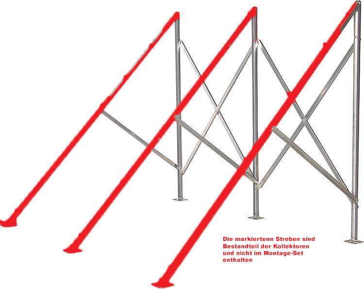 Solarpaket Röhrenkollektor HP22 Flachdach 7,22 m² - GEMA Shop