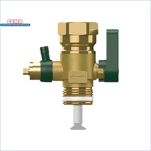 Brassener Thermoflux Pelletspeicher mit Hygienespeicher und grünen Akzenten