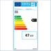 Energieeffizienzlabel auf Thermoflux Pelling 50 ECO Pelletkessel für nachhaltige Heizsysteme